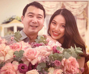 Đến Lan Khuê cũng 'cạn lời' khi ông xã John Tuấn Nguyễn dự định đặt tên độc lạ cho quý tử đầu lòng