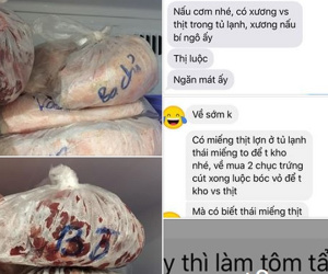 Tranh nấu cơm với em gái lại còn cẩn thận ghi chú từng bọc đồ ăn, 'anh trai nhà người ta' quả nhiên không làm ai thất vọng