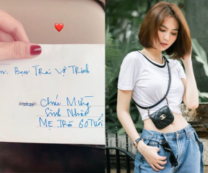 Ngọc Trinh khoe bạn trai chu đáo chuẩn bị quà cho bố mẹ, tiết lộ cách xưng hô 'vợ Trinh' ngọt ngào