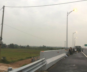 Đi tập thể dục trên cao tốc, nam thanh niên bị xe ô tô đâm tử vong