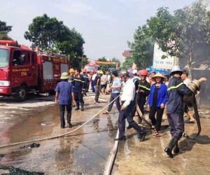 Hỏa hoạn tại Nghệ An, gia chủ thiệt hại hơn 1 tỷ đồng