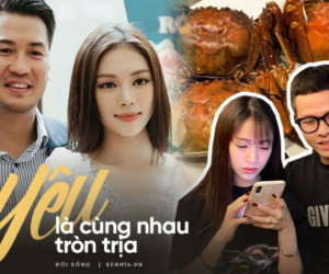 Đệ nhất tổng tài hay gái xinh có tiếng thì cũng không thoát được chân lý: Tình yêu đích thực là cùng vỗ béo cho nhau!