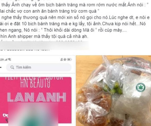 Mặt đẹp nhưng người không đẹp, cô gái trẻ nhẫn tâm 'bùng' 10 bịch bánh tráng của chú shipper già lại còn có tỏ thái độ gây phẫn nộ