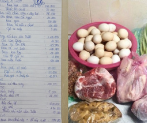 Sợ vợ đi nuôi trai vì tháng nào cũng 'nộp' sạch lương vẫn kêu thiếu, nhìn bảng thu chi 20 triệu chỉ có cơm, canh, cá, thịt...anh chồng mới im re