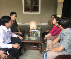 Hà Tĩnh: Thăm hỏi, chia buồn gia đình các nạn nhân tử nạn ở Anh