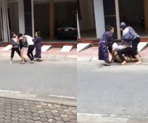 Mẹ chồng của năm, đi tập thể dục gặp con trai với bồ liền lao vào đánh ghen hộ con dâu