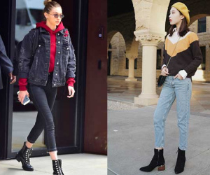 Quần jeans sẽ giúp bạn tự tin trong mùa đông với 10 set đồ sau