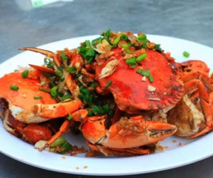 Cua biển bổ thận tráng dương