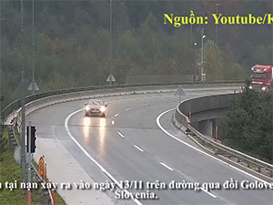 Video: Vào cua bất cẩn, ôtô con khiến xe bồn gặp tai nạn thảm khốc
