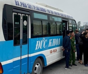 Tài xế xe bus tử vong trên ghế lái