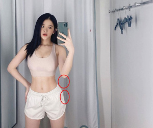 Linh Ka khoe eo nhỏ khó tin cùng cơ bụng '6 múi' nhưng bị dân tình soi ra điểm bất thường