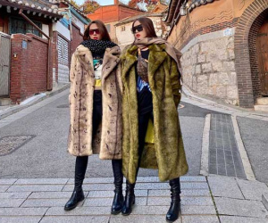 Sao Việt khoe thời trang street style: Bích Phương mê mệt màu tím, Kỳ Duyên thời thượng với áo khoác lông to sụ