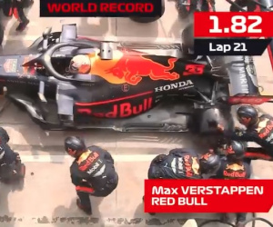Thay lốp xe đua F1 chỉ mất chỉ 1,82 giây, đội đua Red Bull lập kỷ lục thế giới