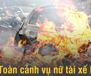 [Infographic] Toàn cảnh vụ Mercedes bốc cháy ngùn ngụt, nhiều người thương vong