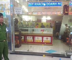 2 nghi phạm cướp tiệm vàng ở TP.HCM đã bị bắt