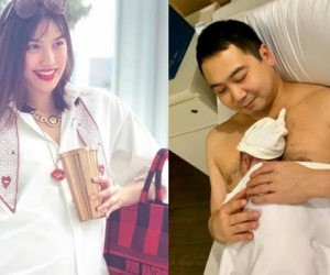 Sau bao ngày chờ đợi, cuối cùng Lan Khuê đã sinh quý tử cho chồng đại gia