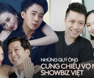 Những quý ông nổi tiếng yêu chiều vợ bậc nhất Vbiz
