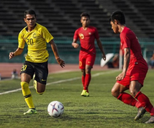 Malaysia hòa nhạt Myanmar trong ngày ra quân tại SEA Games