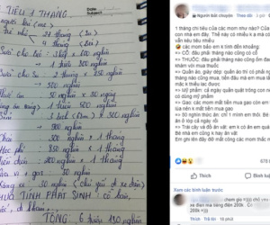 Bảng chi tiêu hơn 6 triệu/tháng cho 3 người gây xôn xao MXH, chị em thi nhau la ó vì khoản chỉ có 50k này