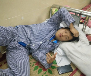 Nam sinh lớp 8 bị võ sư đánh gãy xương hàm: Họ đánh cháu vì cho rằng cháu 'nhìn đểu'