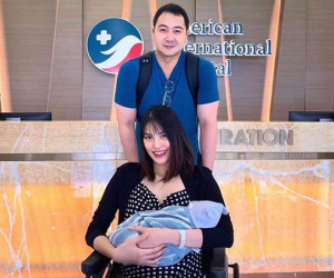 Sau 3 ngày sinh con, Lan Khuê chính thức lộ diện với thân hình tăng cân đúng chuẩn 'mẹ một con' nhưng được dân mạng khen hết lời