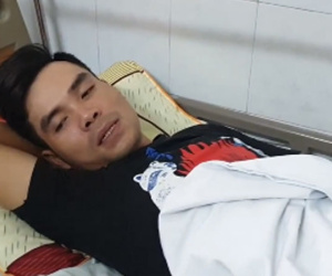 Video: Nạn nhân bàng hoàng kể lại chuyện mắc kẹt trong gầm xe Mercedes rực lửa