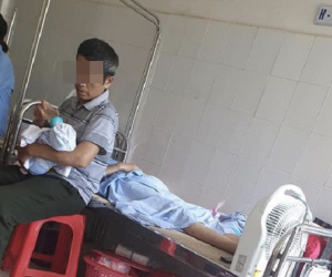 Con dâu đi đẻ, bố chồng vào chăm, hội chị em trầm trồ: 'Nàng dâu số hưởng đây rồi!'