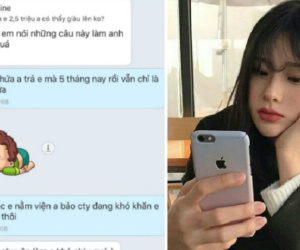 Năn nỉ xin trả lương ròng rã nửa năm không được, cô gái nhắn tin đòi vợ sếp thì nhận được ngay câu trả lời xanh chín: 'Em làm anh ấy buồn nên mới không trả đấy!'