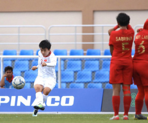 Hạ Indonesia 6 bàn không gỡ, Nữ Việt Nam vào bán kết SEA Games