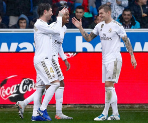 Ramos tỏa sáng giúp Real Madrid thắng nhọc, tạm chiếm ngôi đầu của Barca