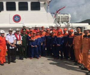 Chìm tàu chở 11 người trên biển Quy Nhơn, thuyền trưởng tử vong