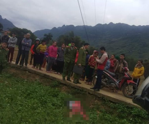 Hà Giang: Phát hiện một người phụ nữ tử vong giữa cánh đồng
