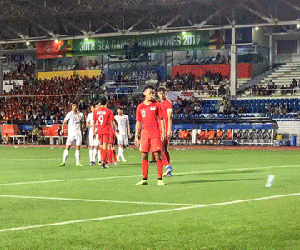Video độc: Đức Chinh phát hiện ra hành động thiếu fair-play của U22 Singapore