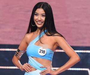 Hoa hậu Hoàn vũ Việt Nam 2019: Thí sinh 'nặng ký' Thúy Vân lộ ngực khi diễn áo tắm