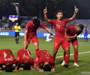 U22 Indonesia giành vé vào bán kết sau trận thắng U22 Lào
