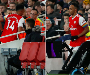 Đội trưởng Aubameyang gặp sự cố 'Tào Tháo đuổi' trong trận thua Brighton