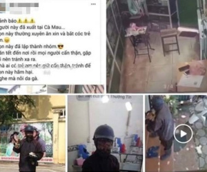 Nữ facebooker bịa tin 'người mặt đen' bắt cóc trẻ em ở Cà Mau bị triệu tập