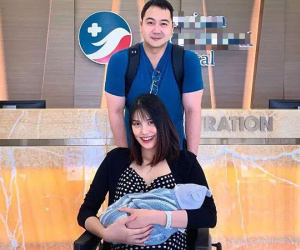 Con trai vô cùng kháu khỉnh của Lan Khuê và chồng đại gia lần đầu lộ cận mặt