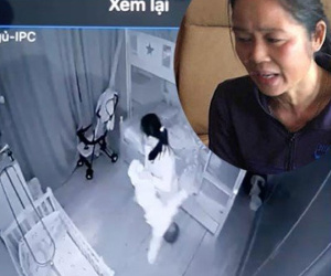 Công an tạm giữ người giúp việc bạo hành bé gái 13 tháng tuổi