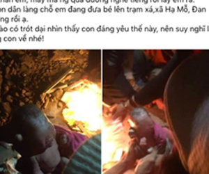Phát hiện bé sơ sinh còn nguyên dây rốn trong thùng rác giữa thời tiết giá lạnh tại Hà Nội