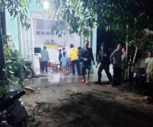 Chồng châm lửa thiêu cháy cả 4 người trong gia đình