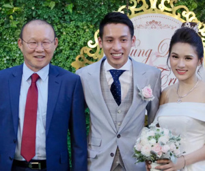 Đỗ Hùng Dũng và chuyện tình đặc biệt với người vợ không thích bóng đá