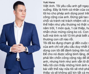Vợ cũ Việt Anh đáp trả: Đừng dùng con tôi để đánh bóng tên tuổi, con mới 12 tuổi mà tính ra tới 13 thì biết thương cỡ nào