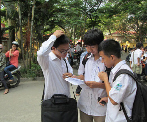 Học sinh có hạnh kiểm, học lực trung bình không được dự thi... học sinh giỏi
