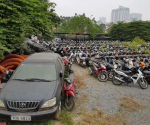 Hơn 37.000 phương tiện hư hỏng do quá thời hạn tạm giữ, thanh lý vẫn lỗ