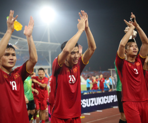 ĐT Việt Nam giữ vững ngôi vị số 1 Đông Nam Á trên BXH FIFA
