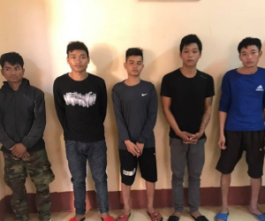 Bắt 5 lâm tặc chém đứt gân tay cán bộ kiểm lâm