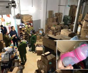 Phát hiện hàng vạn sản phẩm cho bà bầu, trẻ nhỏ nghi nhập lậu, giả nguồn gốc xuất xứ