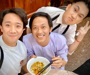 Trấn Thành say xỉn trong tiệc sinh nhật của danh hài Hoài Linh
