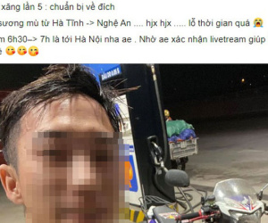 Chạy chặng Sài Gòn - Hà Nội chỉ mất 20 tiếng: 'Phượt thủ' bị dân mạng chỉ trích 'chạy với tốc độ bàn thờ à?'
